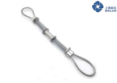 Steel Hose Whip Check , Whipcheck Safety Cable For High Working Pressures Place